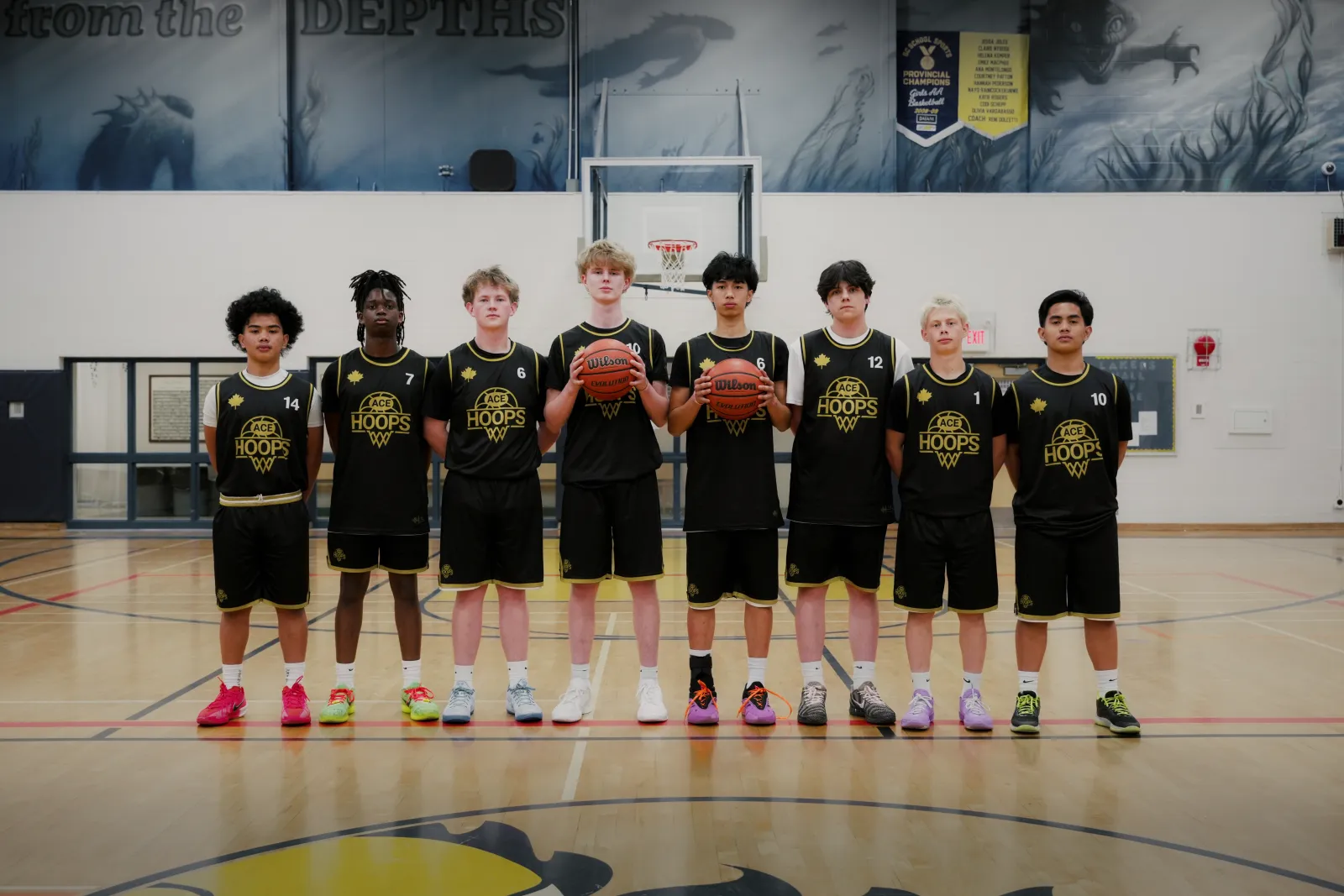 ACE Hoops U16 Boys team