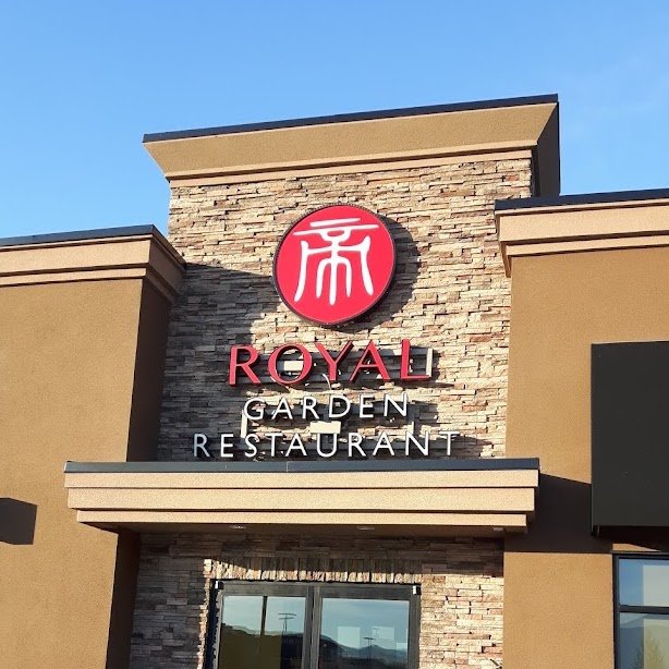 Royal Garden Restaurant storefront on Anderson Way
