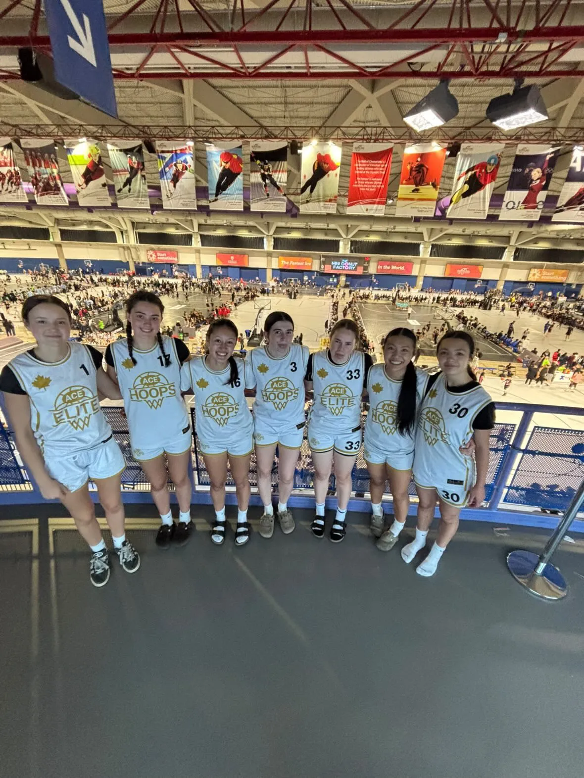 ACE Hoops U18 Girls team