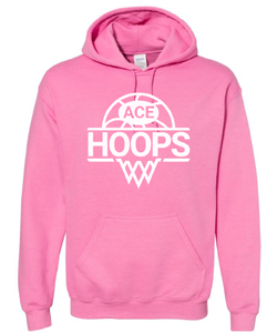 ACE Hoops Hoodie (Azalea) Adult Size Only